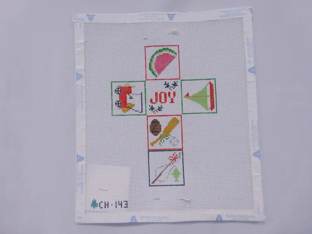 * All About Stitching CH-143 Boy with Car