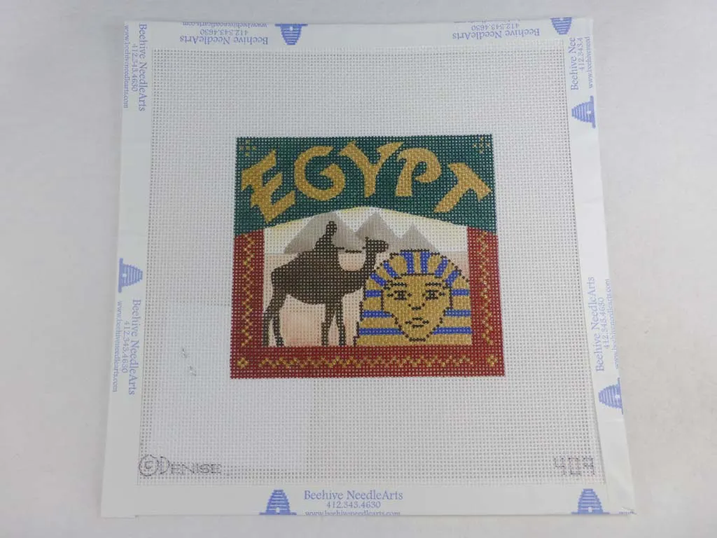 * Denise DeRusha Designs 409 Egypt Travel Round