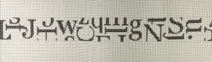 * Elizabeth Crane Swartz Designs NBABC Glyph Alphabelt