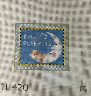 * Kathy Schenkel TL420 Baby Sleeping- Blue