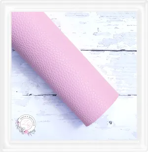∙ Plain Premium Vegan Litchi Faux Leather  ∙  Carnation Pink  ∙