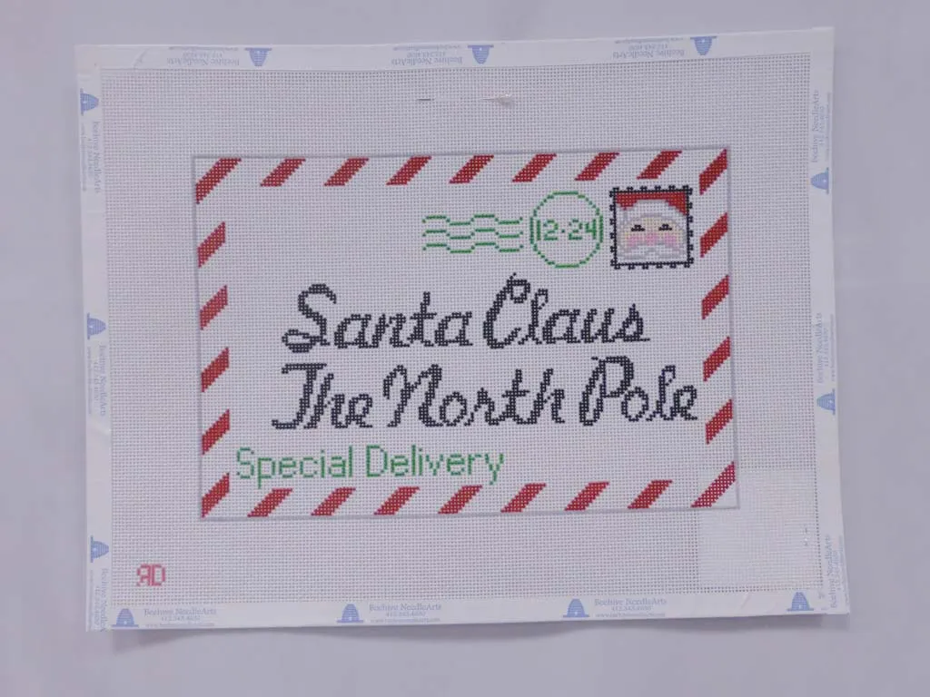 * Rachel Donley Needlepoint RD032 Letter to Santa (Large)