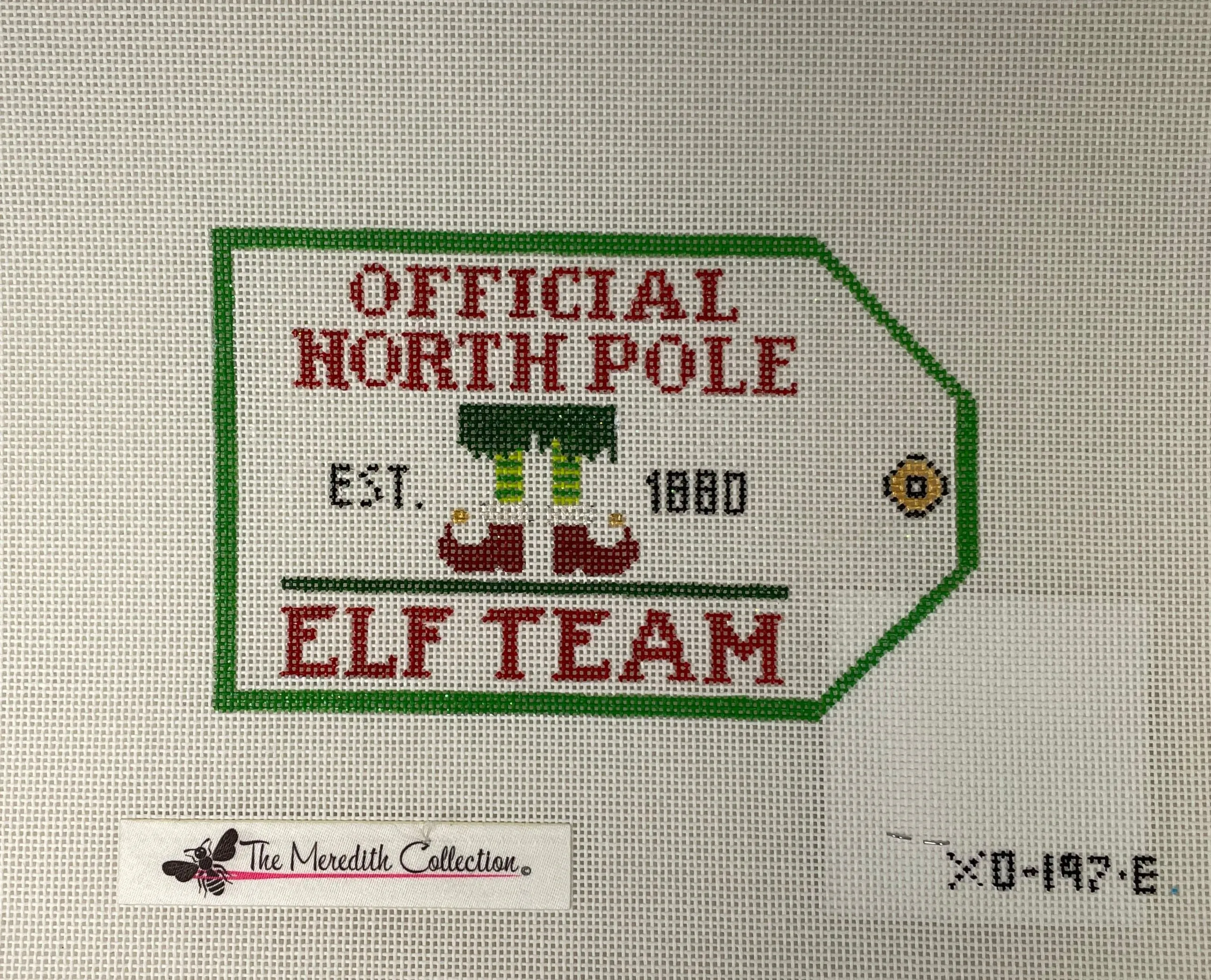 * The Meredith Collection XO197E North Pole Tag