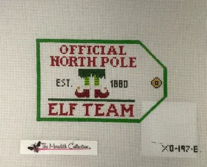* The Meredith Collection XO197E North Pole Tag