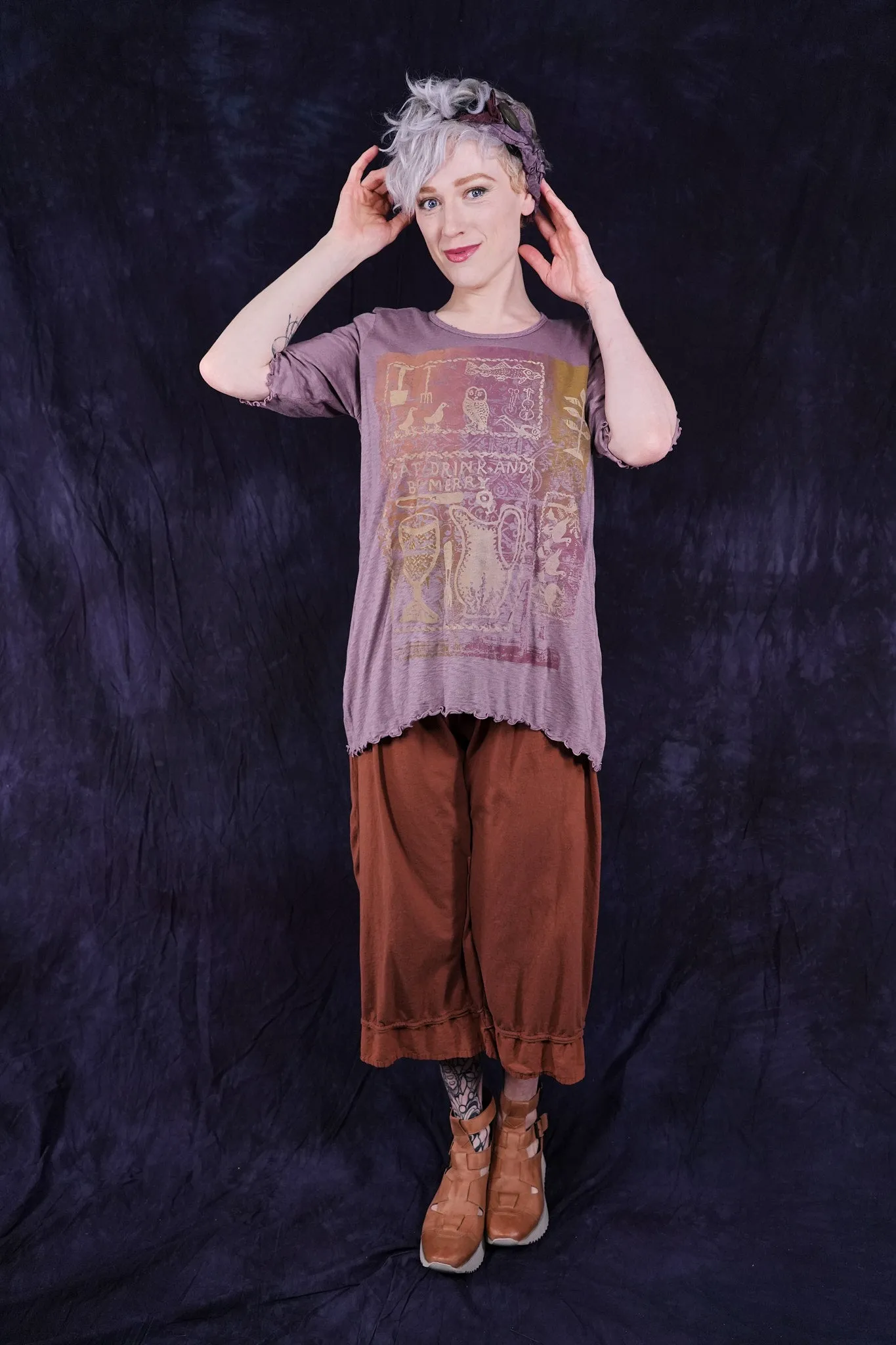1600 Simple Tee Rose Earth-P