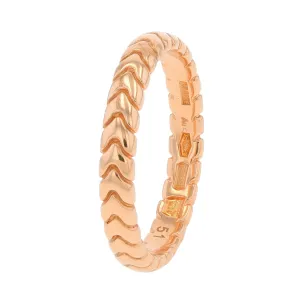 18K RG BVLGARI Spiga Band