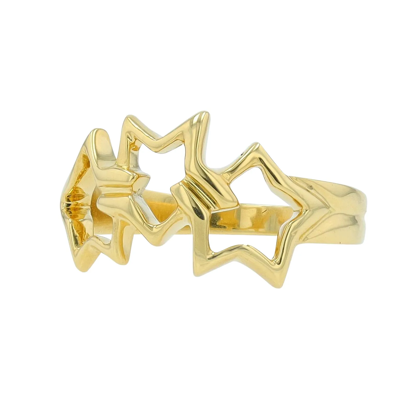 18K YG Tiffany & Co Star Ring