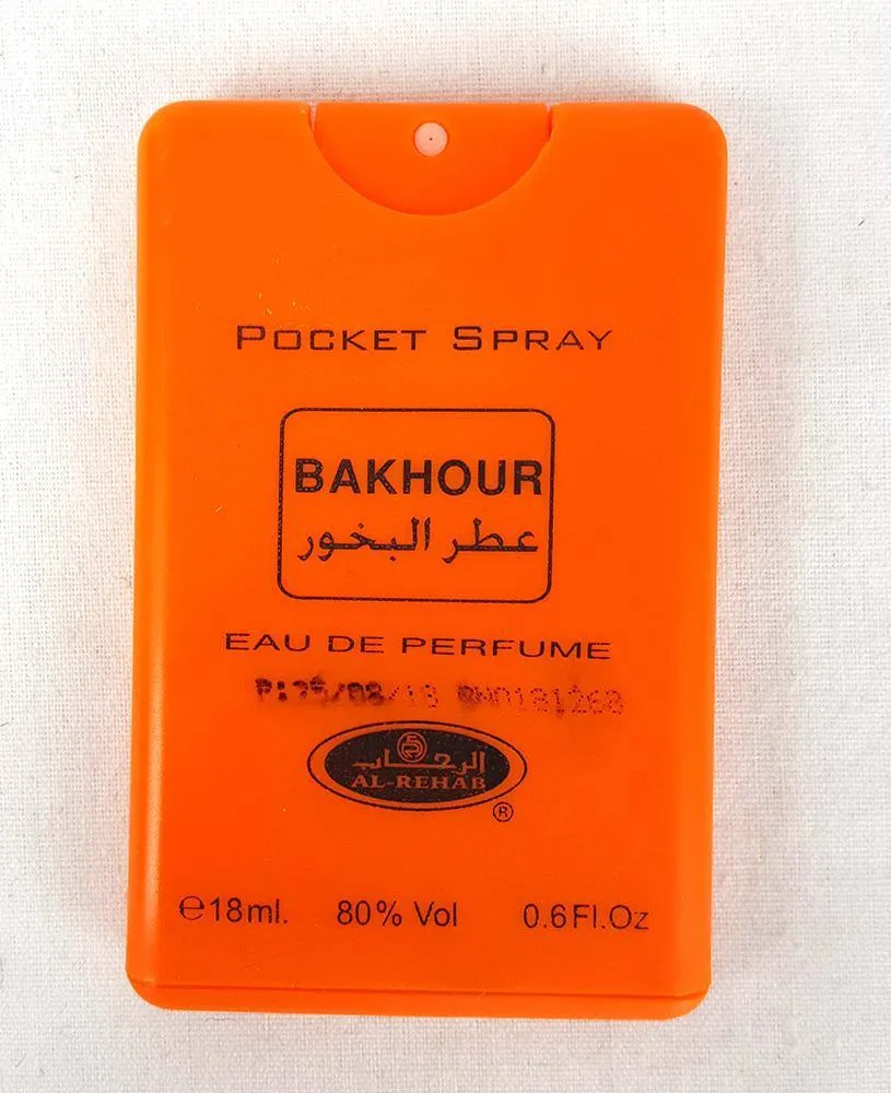 18ML Eau De Perfume Pocket Spray By AL Rehab