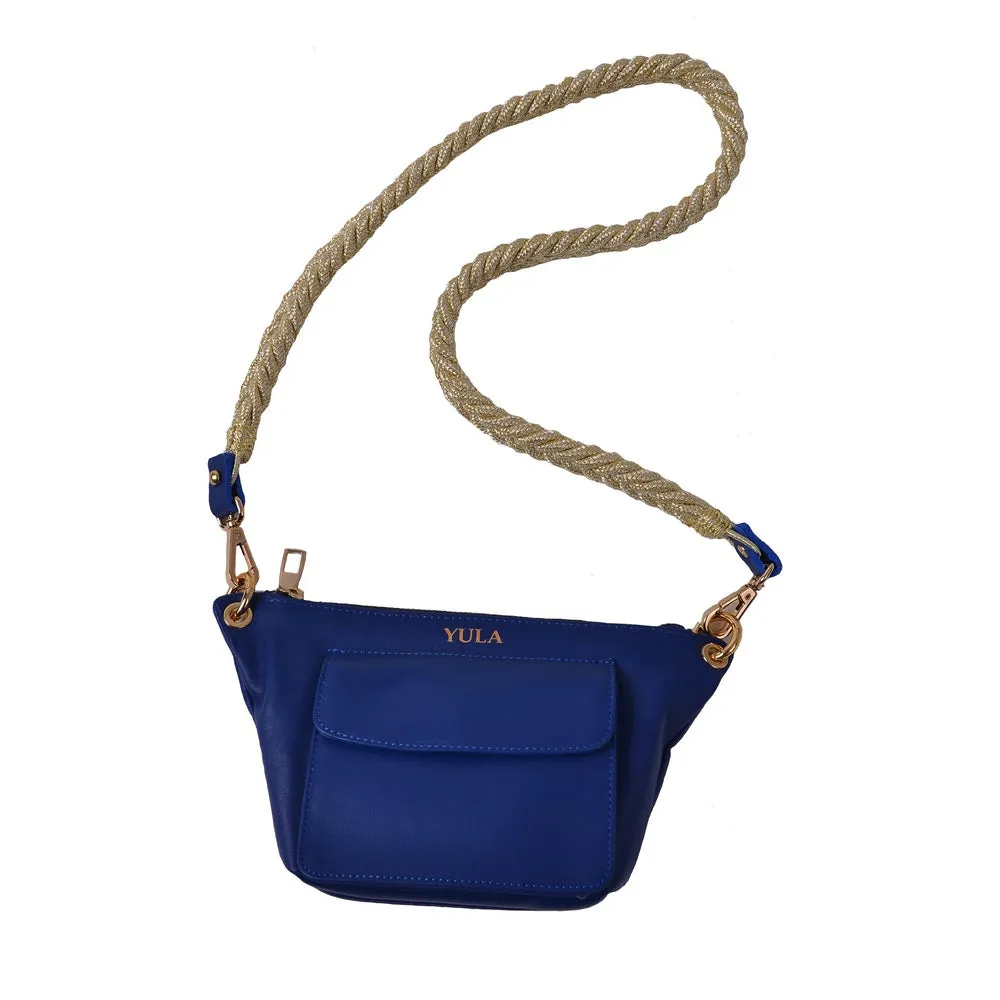 1904 Lina Mini Crossbody Bag - Coblt Blue