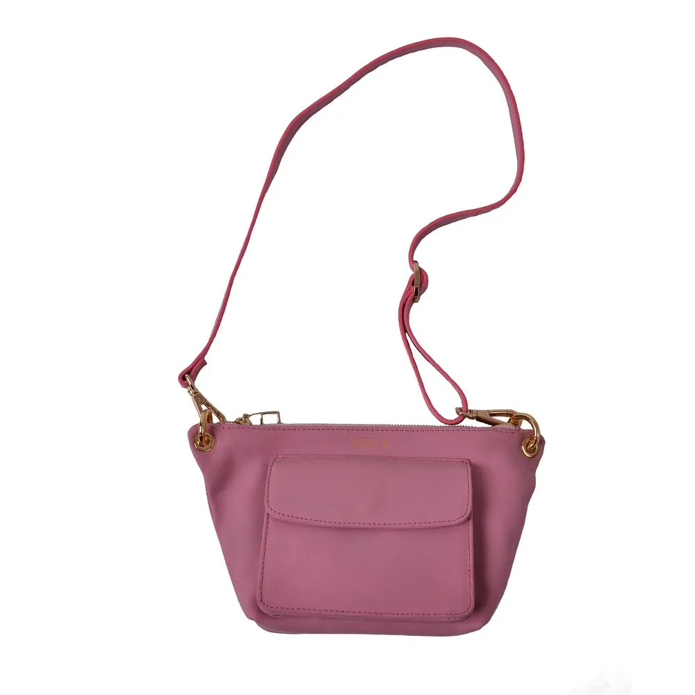1905 Lina Mini Crossbody Bag - Powdred Pink