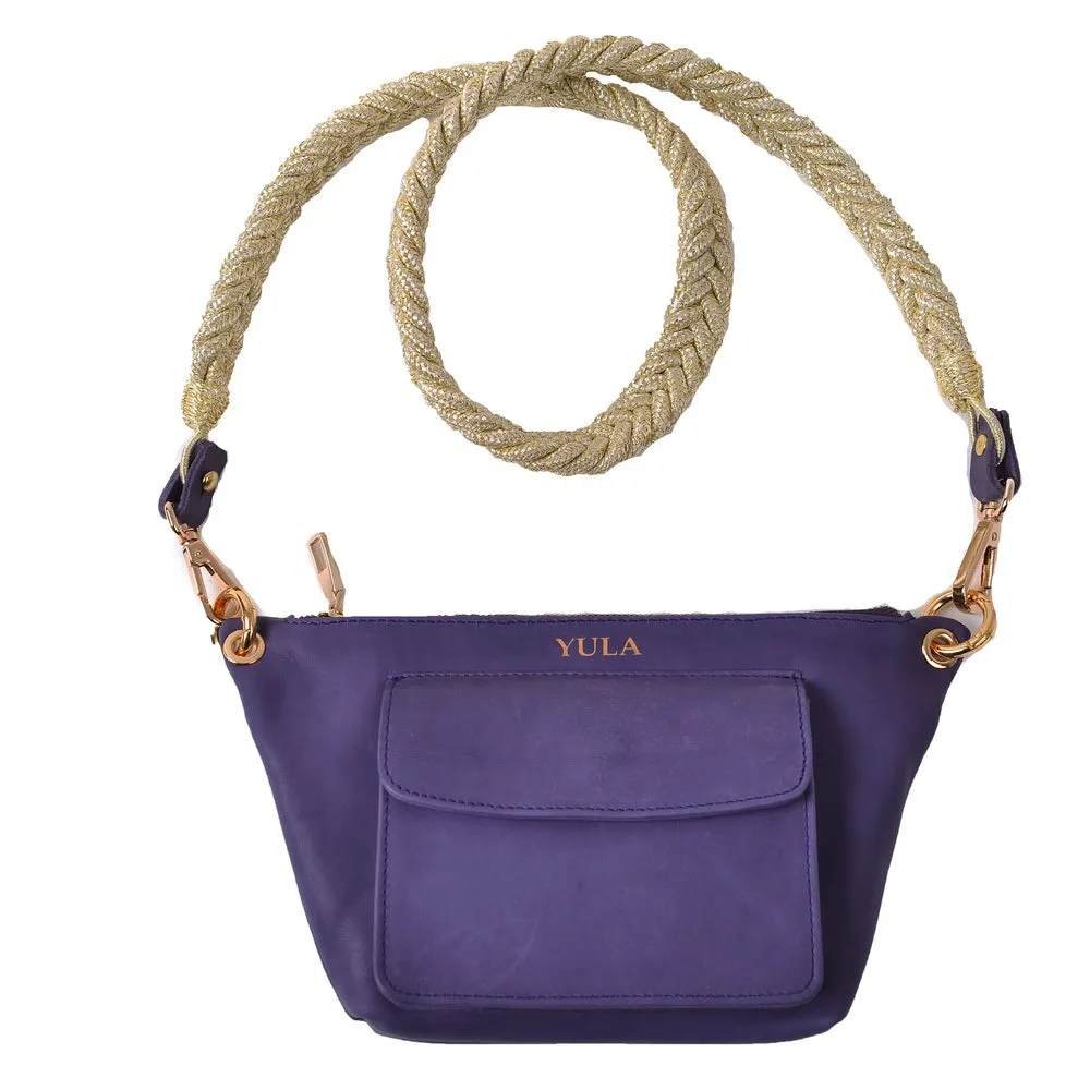 1910 Lina Mini Crossbody Bag - Purple