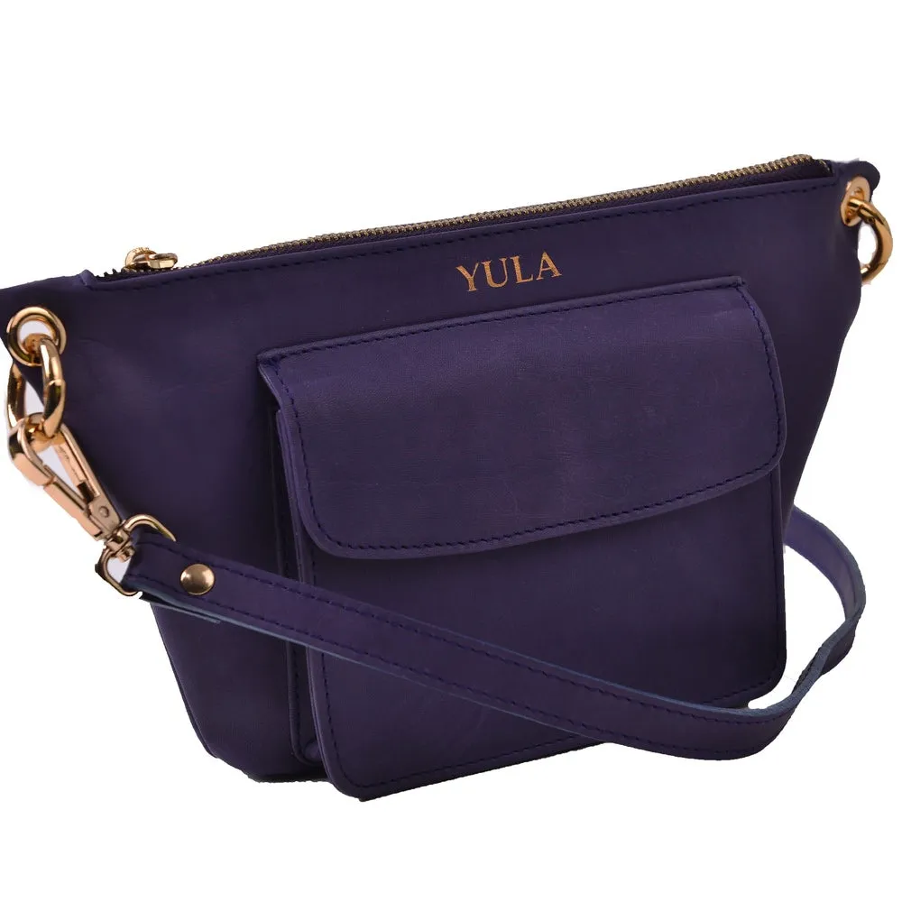 1910 Lina Mini Crossbody Bag - Purple