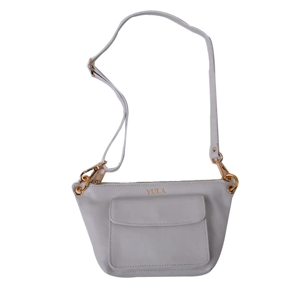 1912 Lina Mini Crossbody Bag - White
