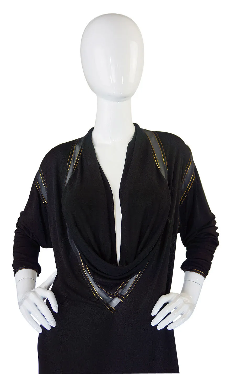 1970s Draped Jersey Janice Wainwright