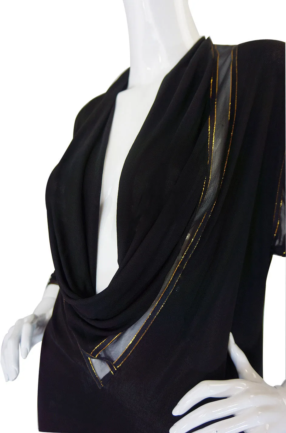 1970s Draped Jersey Janice Wainwright