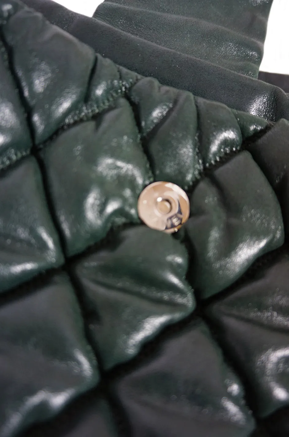 2008 Deep Green Quilted Chanel Bag