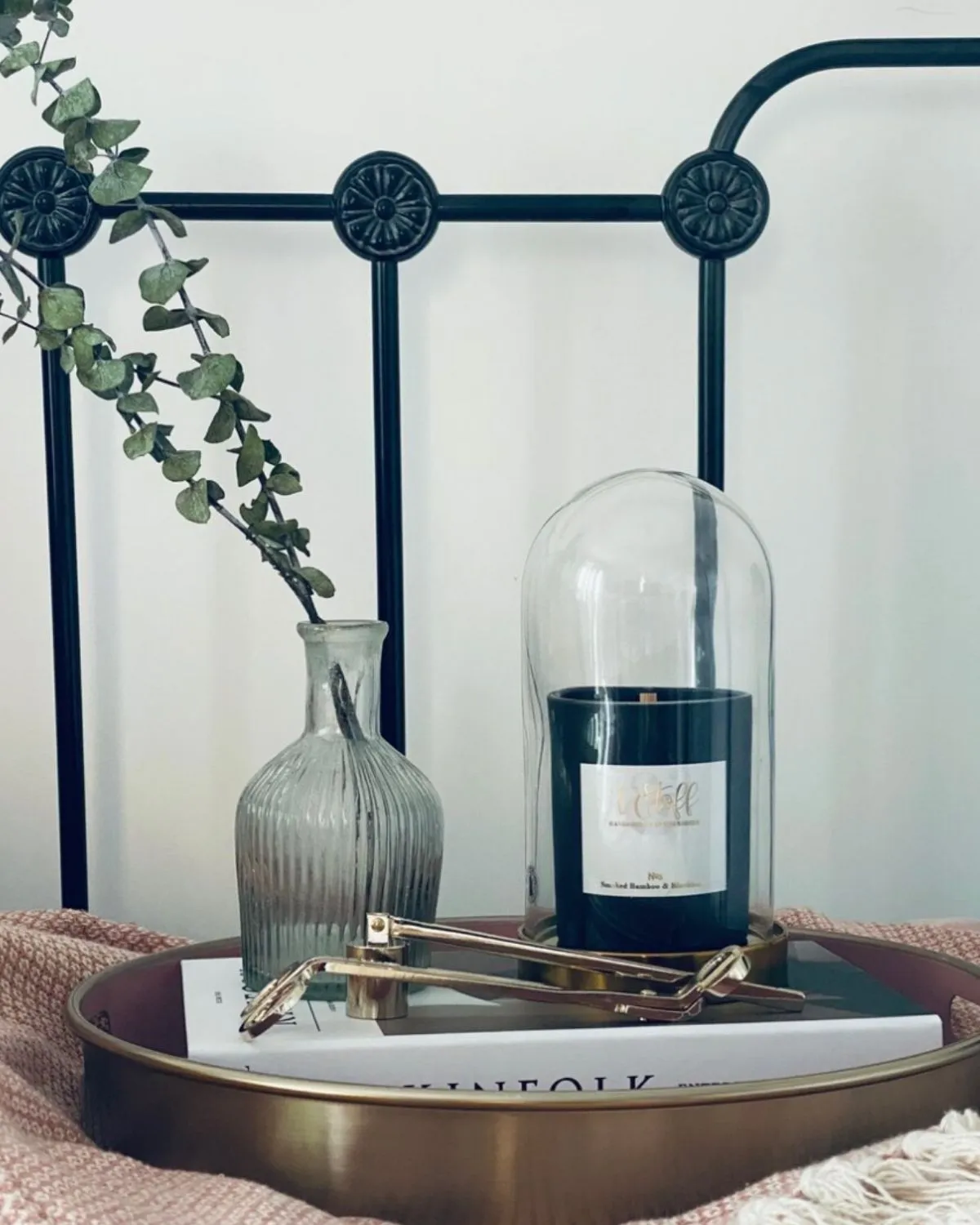№3 Smoked Bamboo   Blackberry Candle