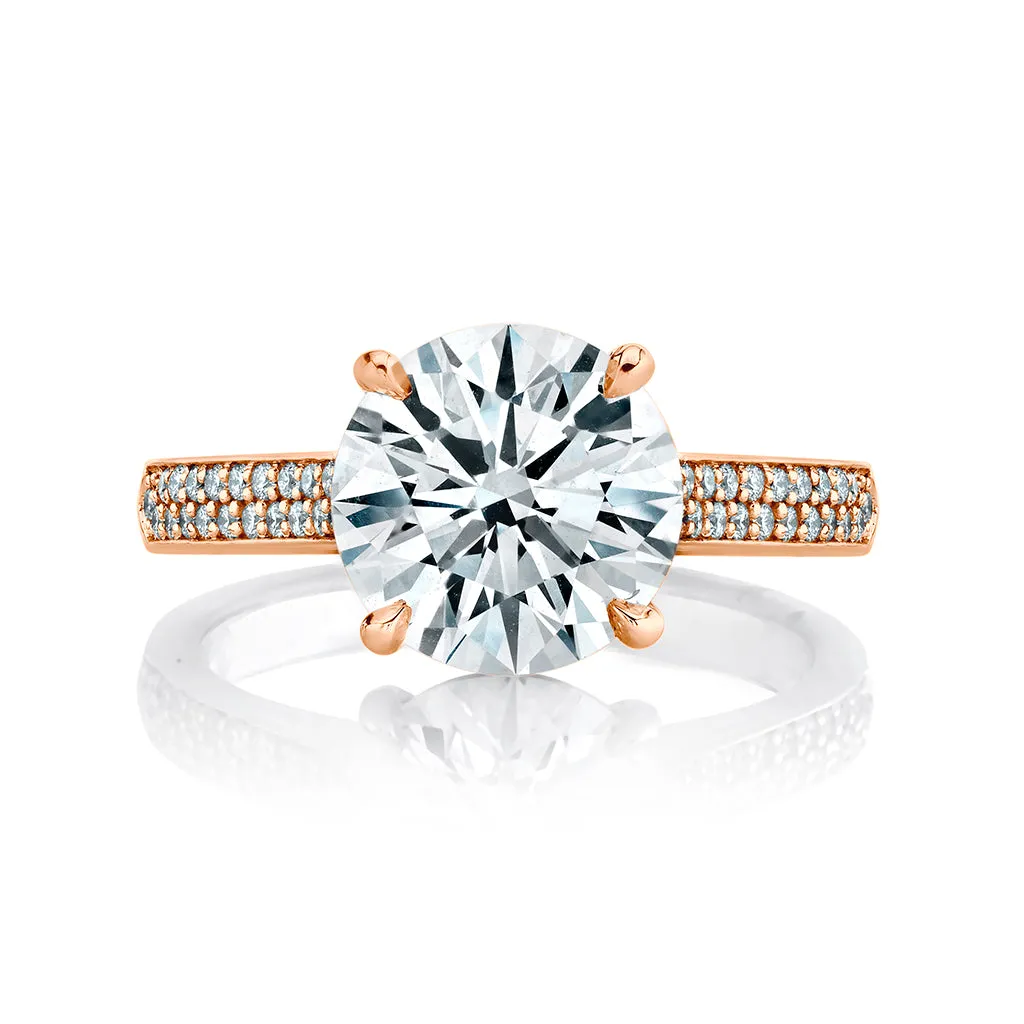 3.18 cttw. Diamond Engagement Ring