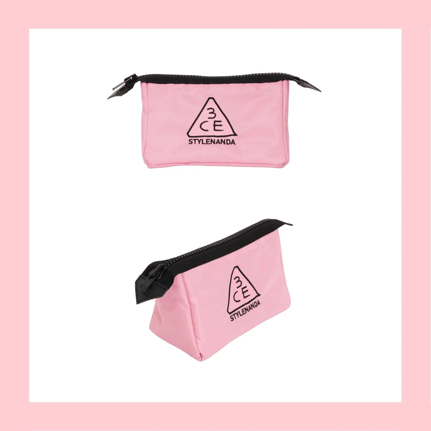 3CE Small Pouch Pink Rumour Small Size