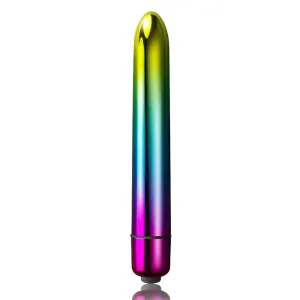 5.4-inch Rocks off Prism Rainbow Bullet Vibrator with 10-functions