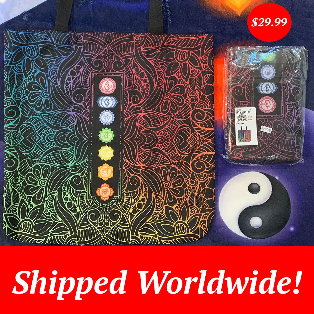 7-Chakra Tote Bag