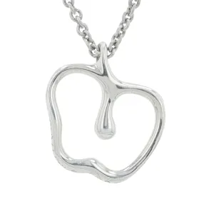 925 Silver Tiffany Elsa Peretti Apple Pendant