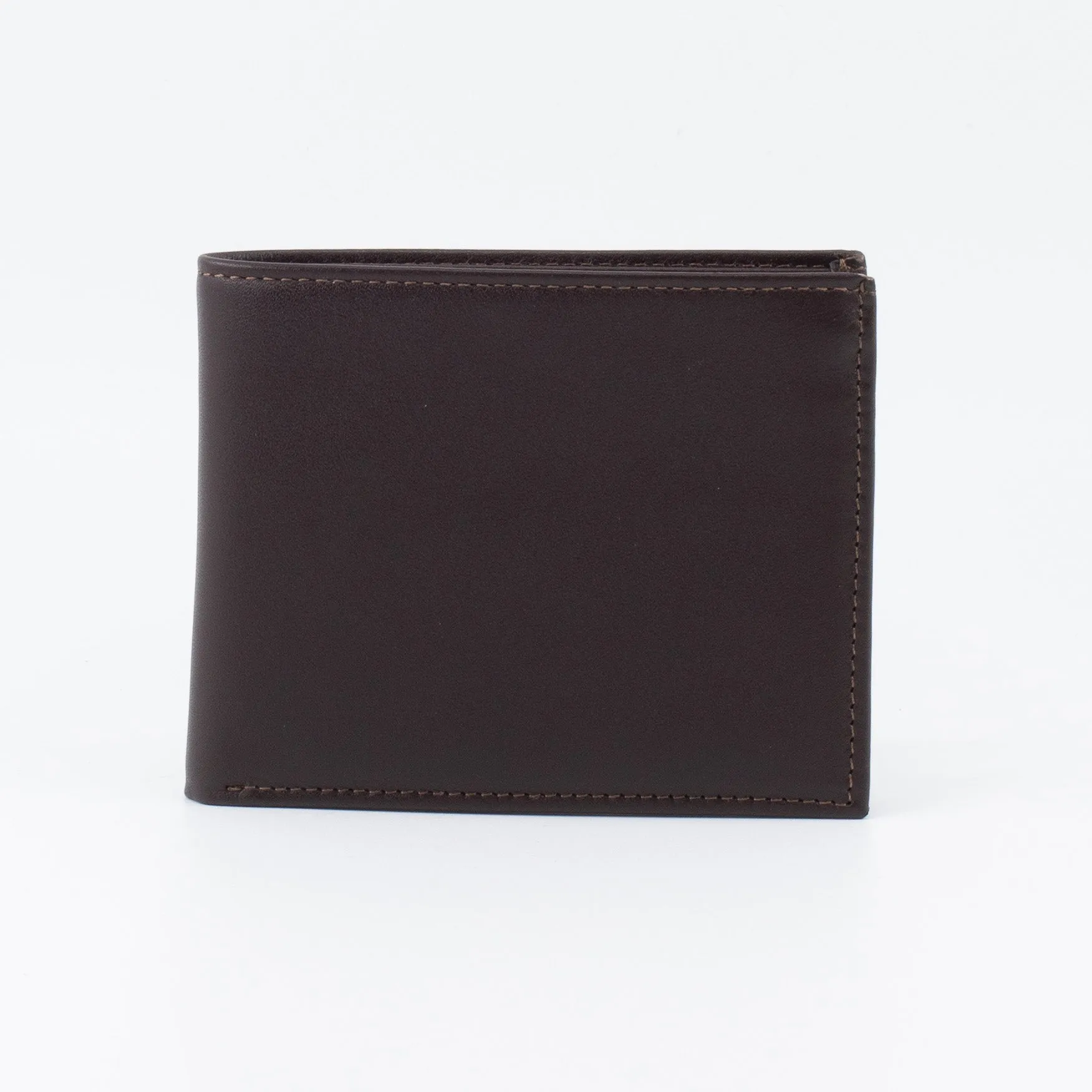 A Bifold, Premium Leather Wallet (Brown)