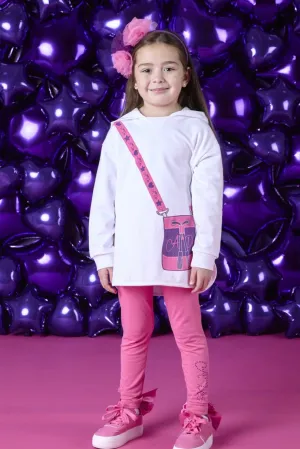 ADee TRUE Bright White Hooded Legging Set W244525