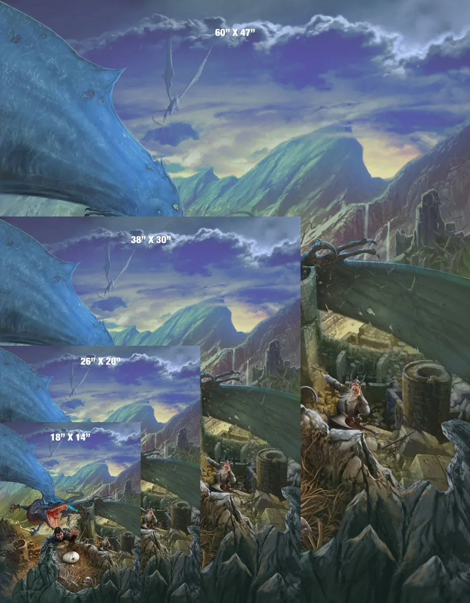 Aihrde - Monsters & Treasure of Aihrde Art Gallery Canvas Print