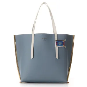 Aladdin Genie and Magic Carpet Drummer Blue Tote