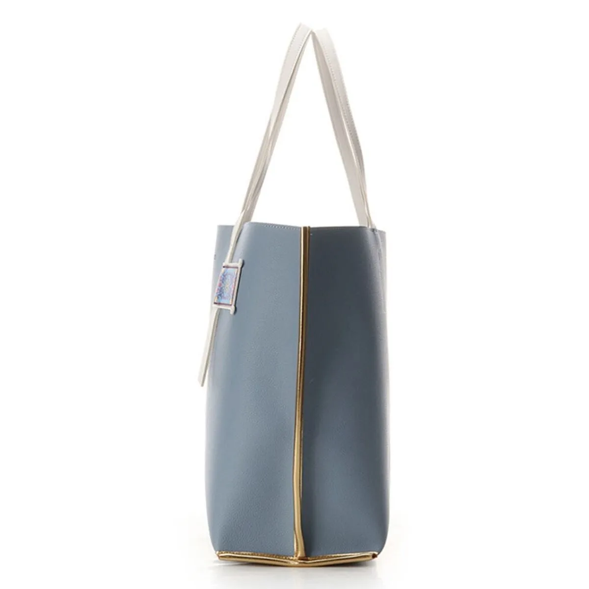 Aladdin Genie and Magic Carpet Drummer Blue Tote