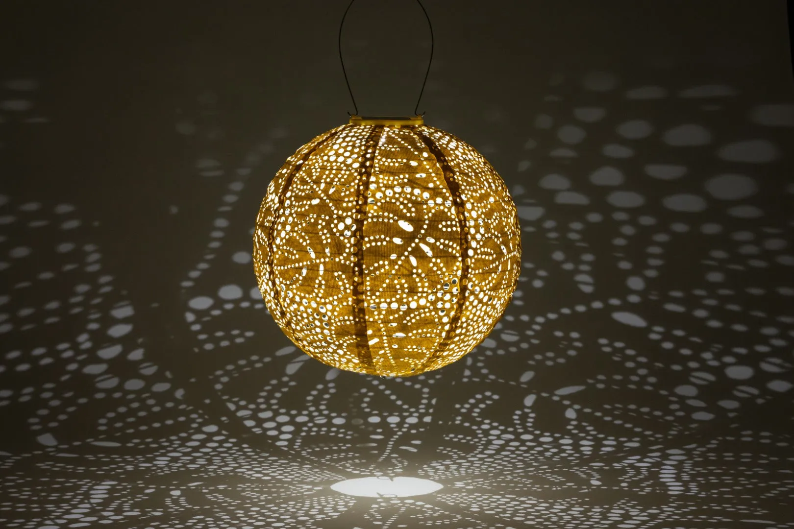Allsop: Stella Monstera Solar Lantern