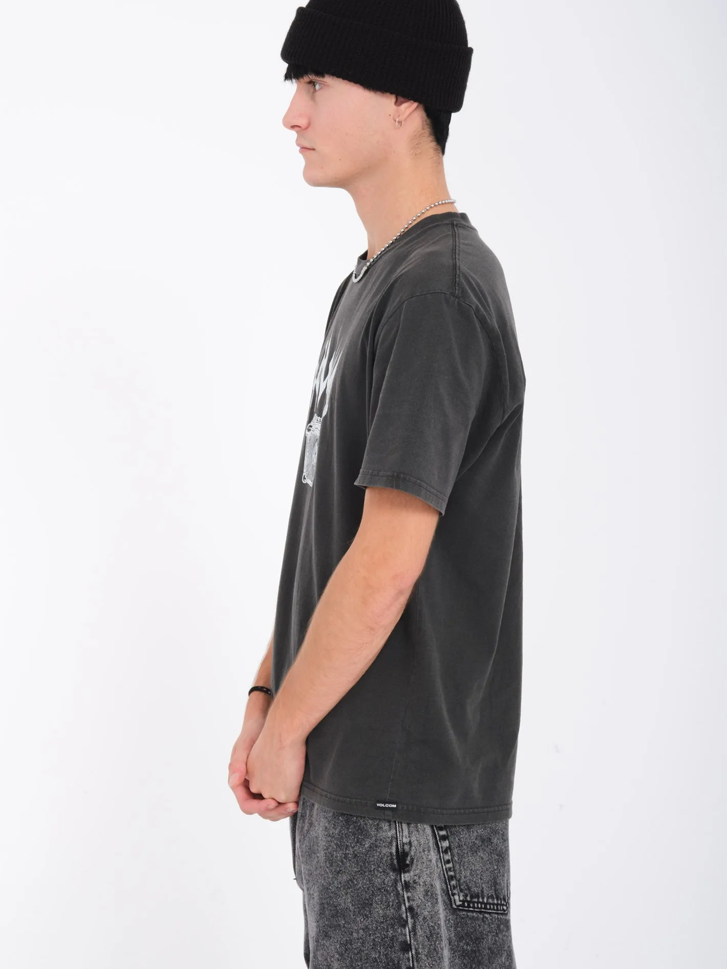 Amplified Stone T-Shirt - BLACK