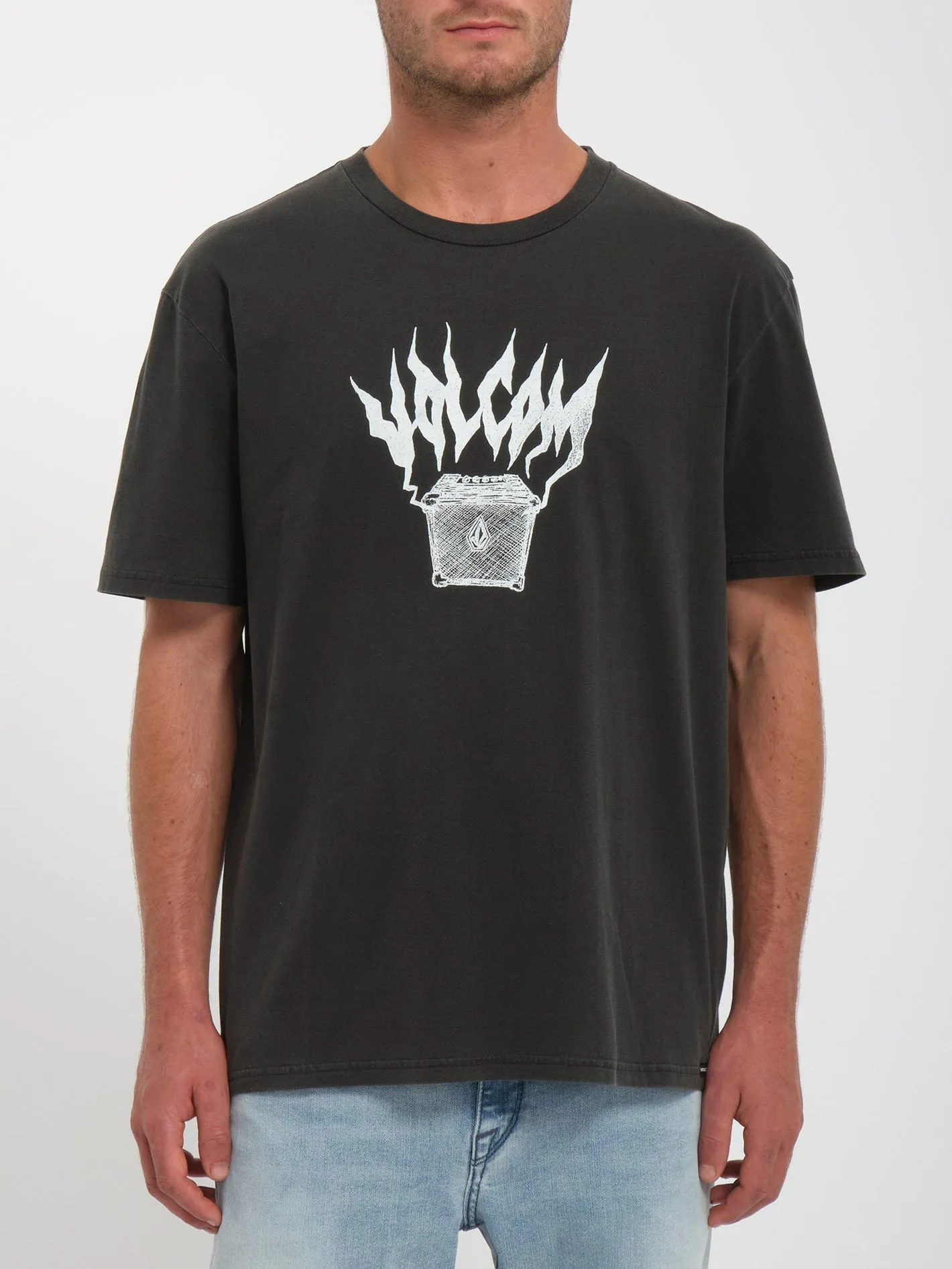 Amplified Stone T-Shirt - BLACK