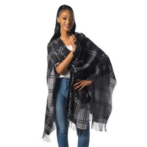 Aranda Molody High Bulk Jacquard Wrap Chess 150x168cm MY17Z