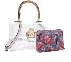 Aria Clear Crossbody Set