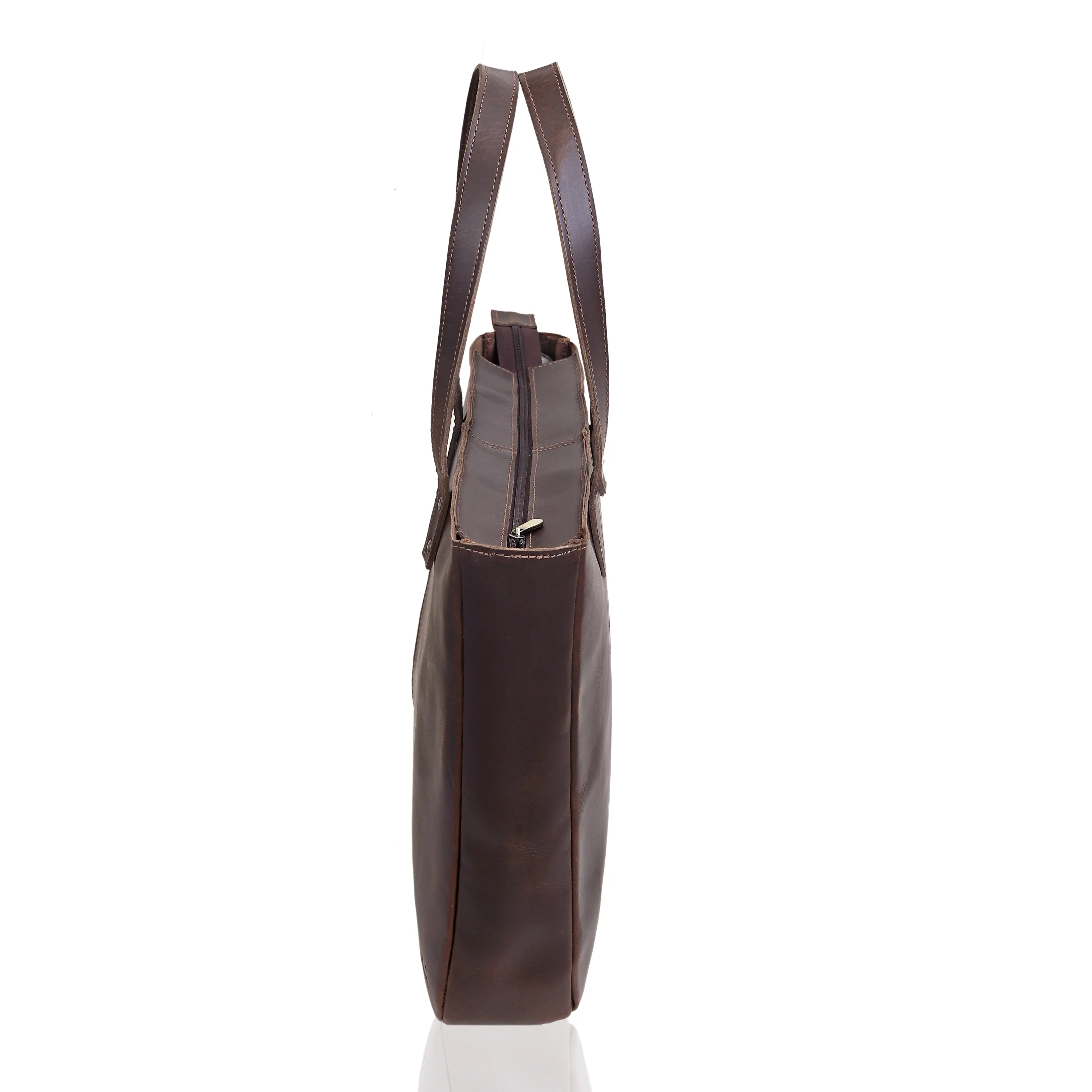 Ariana Buffalo Leather Tote Bag   Wallet Set