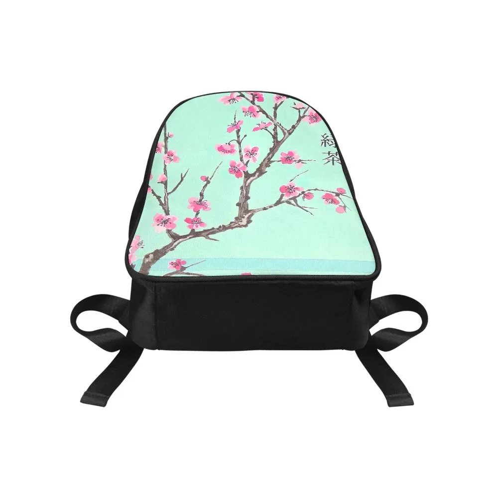 Arizona Green Tea Pattern Canvas Backpack