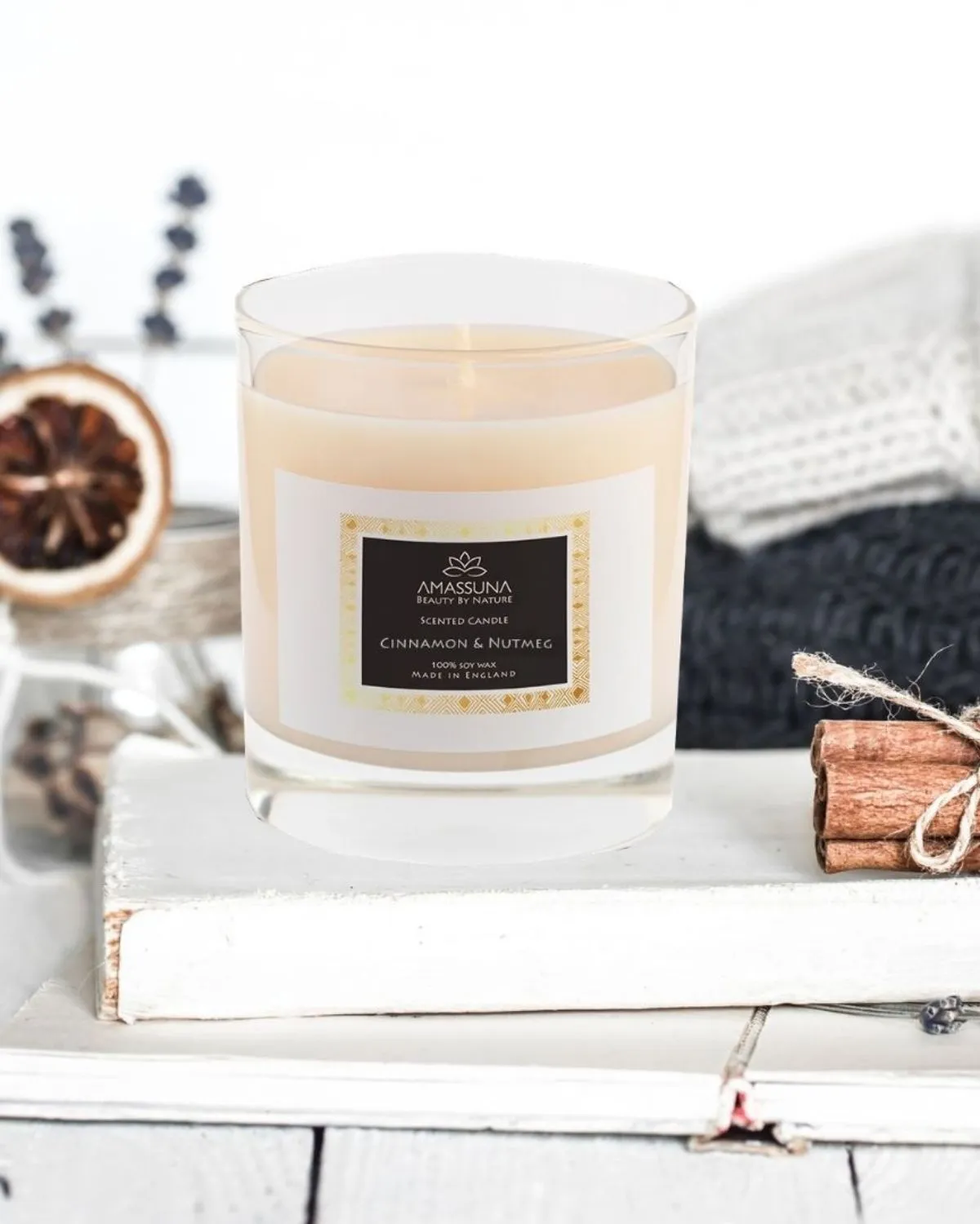 Aromatherapy Winter Candle - Frankincense & Myrrh