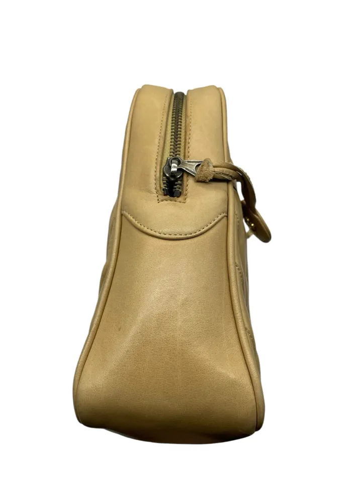 AS IS Vintage Chanel V-Stitch Chain Shoulder Tote  Bag