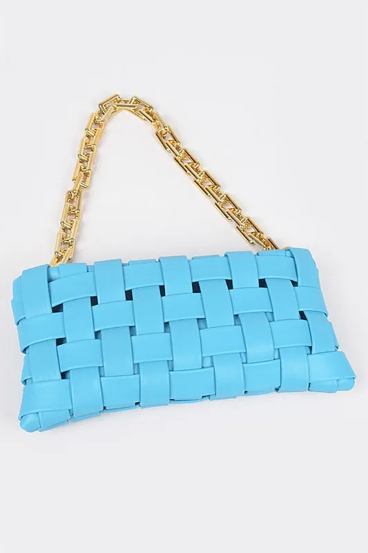 Ashly Braided Chain Crossbody Bag