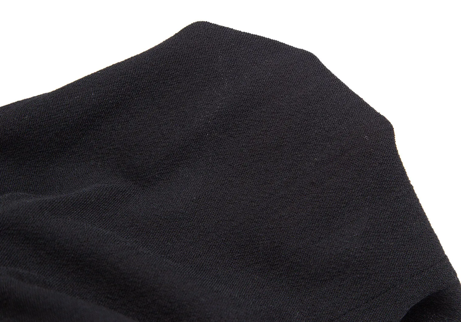 A/T Atsuro Tayama Japan. Black Pleat Switching False Collar Dress