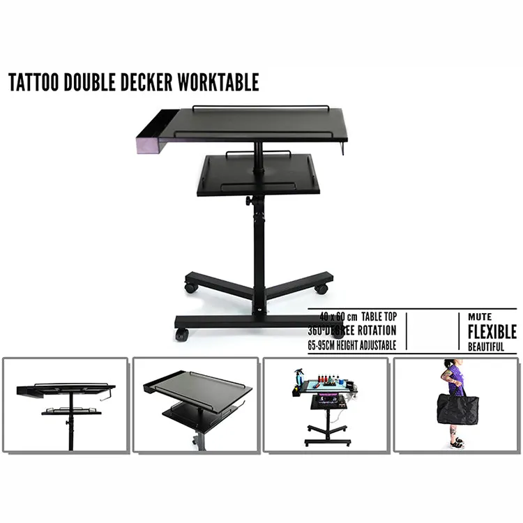 ATLAS DOUBLE DECK ADJUSTABLE WORKTABLE