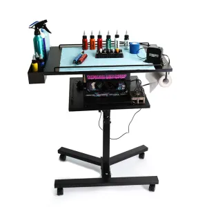 ATLAS DOUBLE DECK ADJUSTABLE WORKTABLE