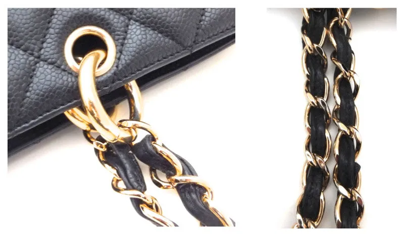 Authentic Chanel Caviar Black Grand Shopper Tote (GST)