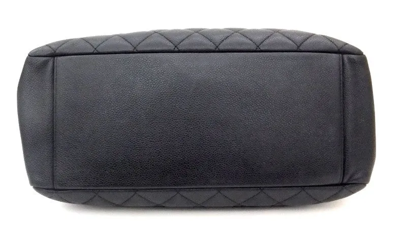 Authentic Chanel Caviar Black Grand Shopper Tote (GST)