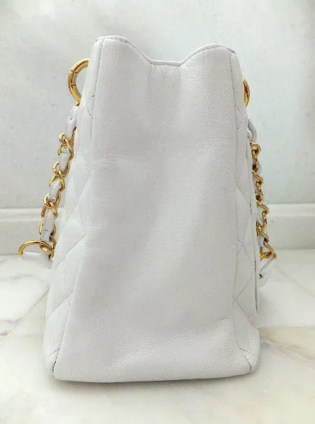 Authentic Chanel Caviar White (GST)