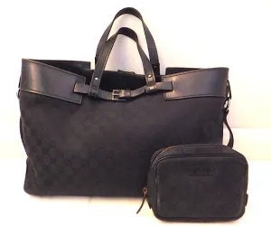 Authentic Gucci Large Logo Tote