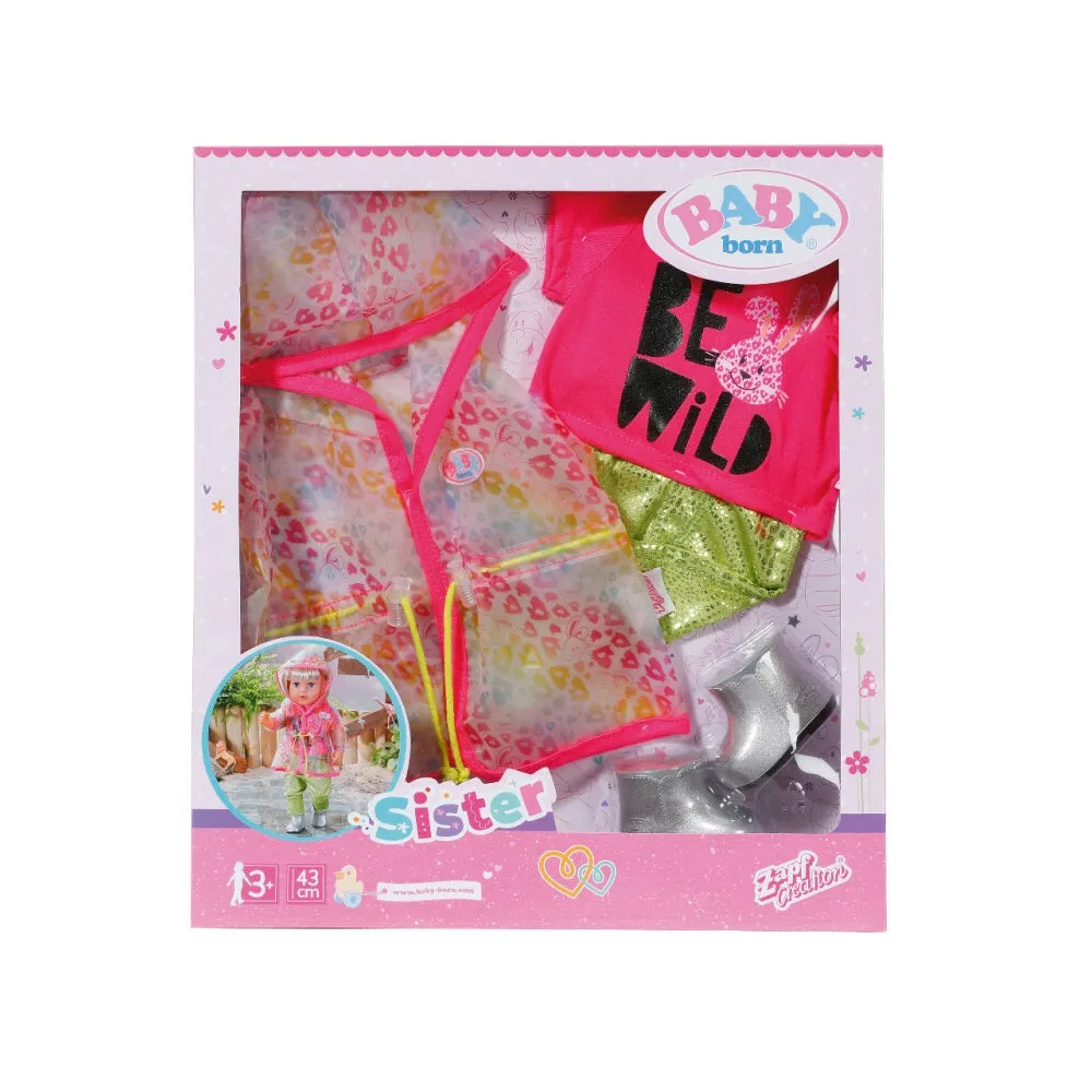 BABY Born - Luksus Trendy Regnsæt 43 cm