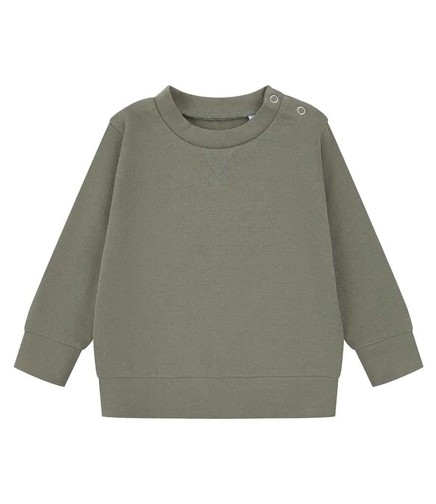 Baby/Toddler Sweater Sustainable Tracksuit - Khaki